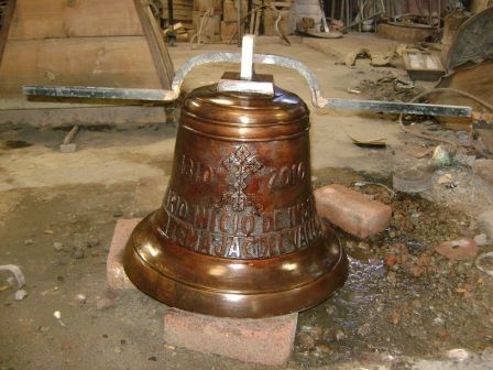 campana de bronce para cabezal